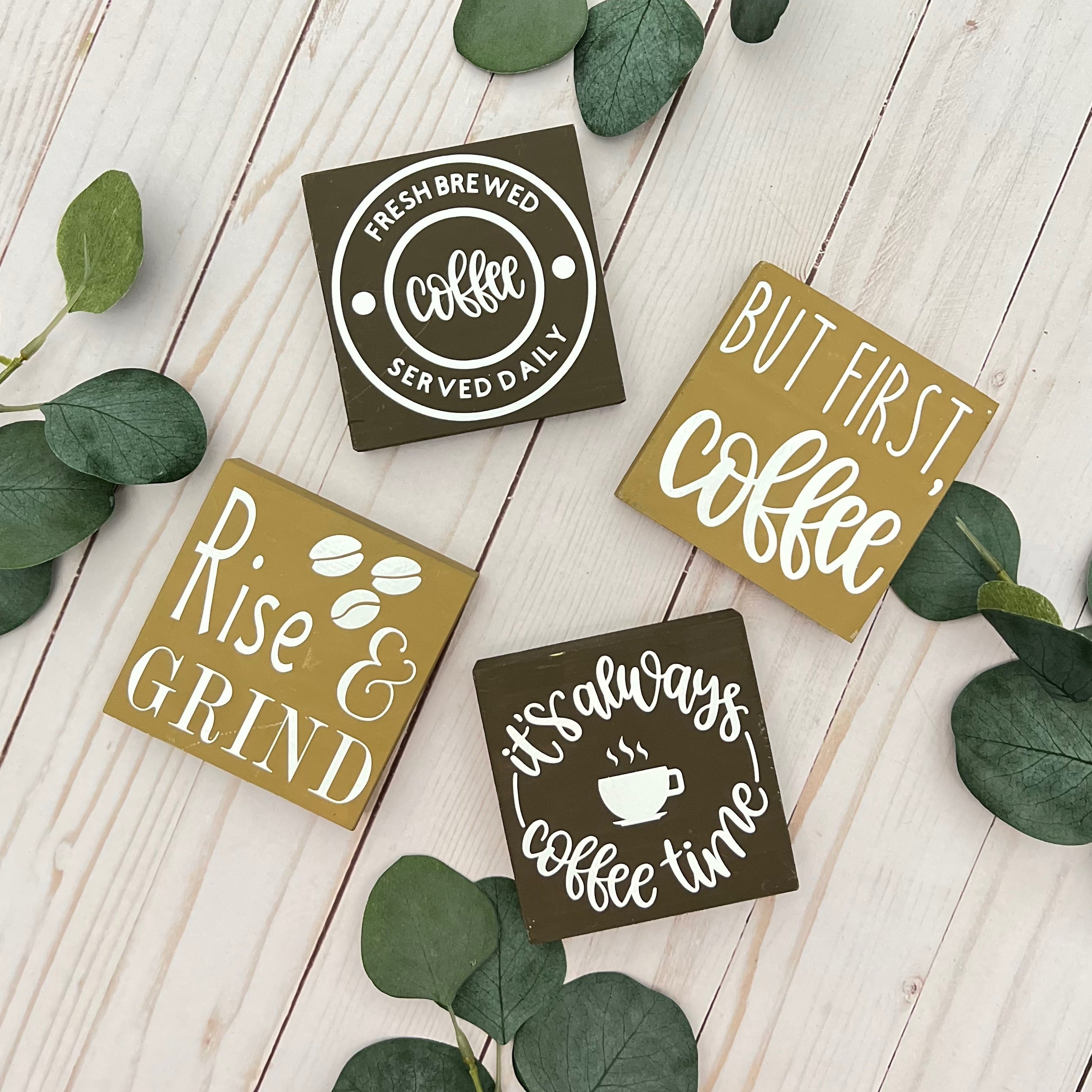 Coffee Themed Signs