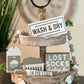 Laundry Themed Tiered Tray Decor Bundle
