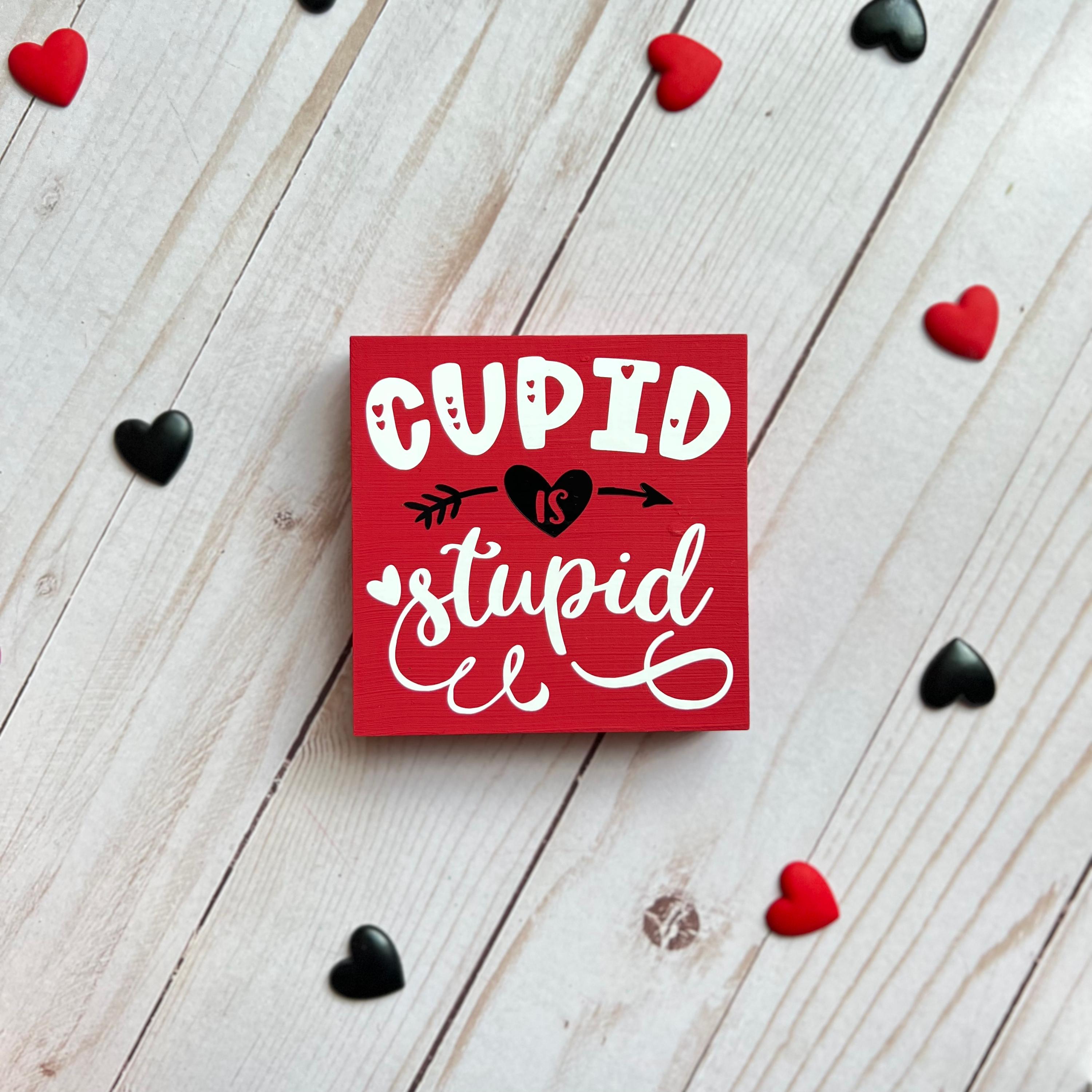 Anti-Valentine's Day Themed Signs