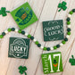 St. Patrick's Day Tiered Tray Decor Bundle