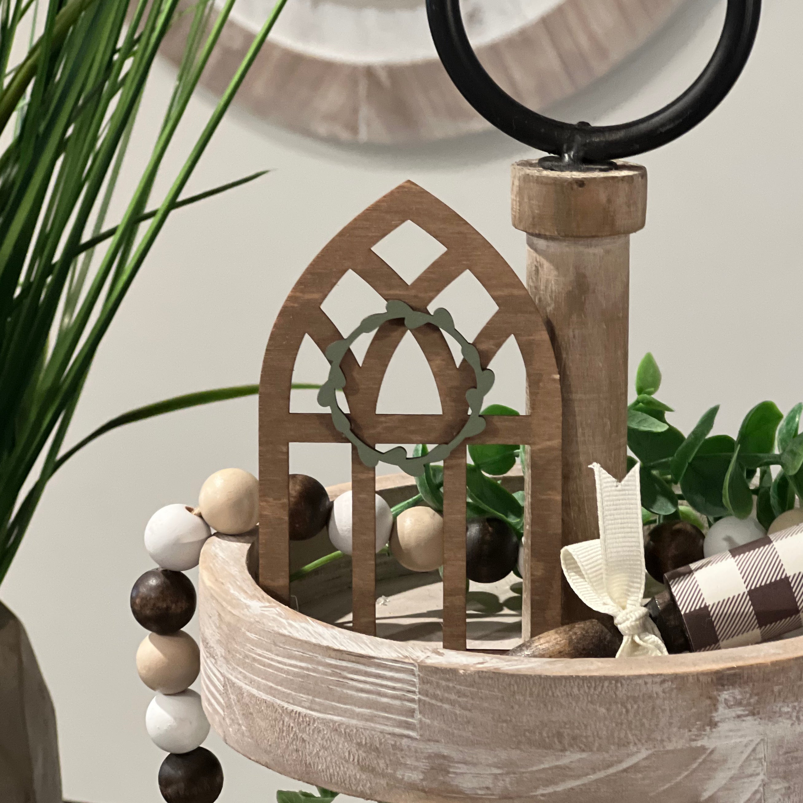 Accent Tiered Tray Decor