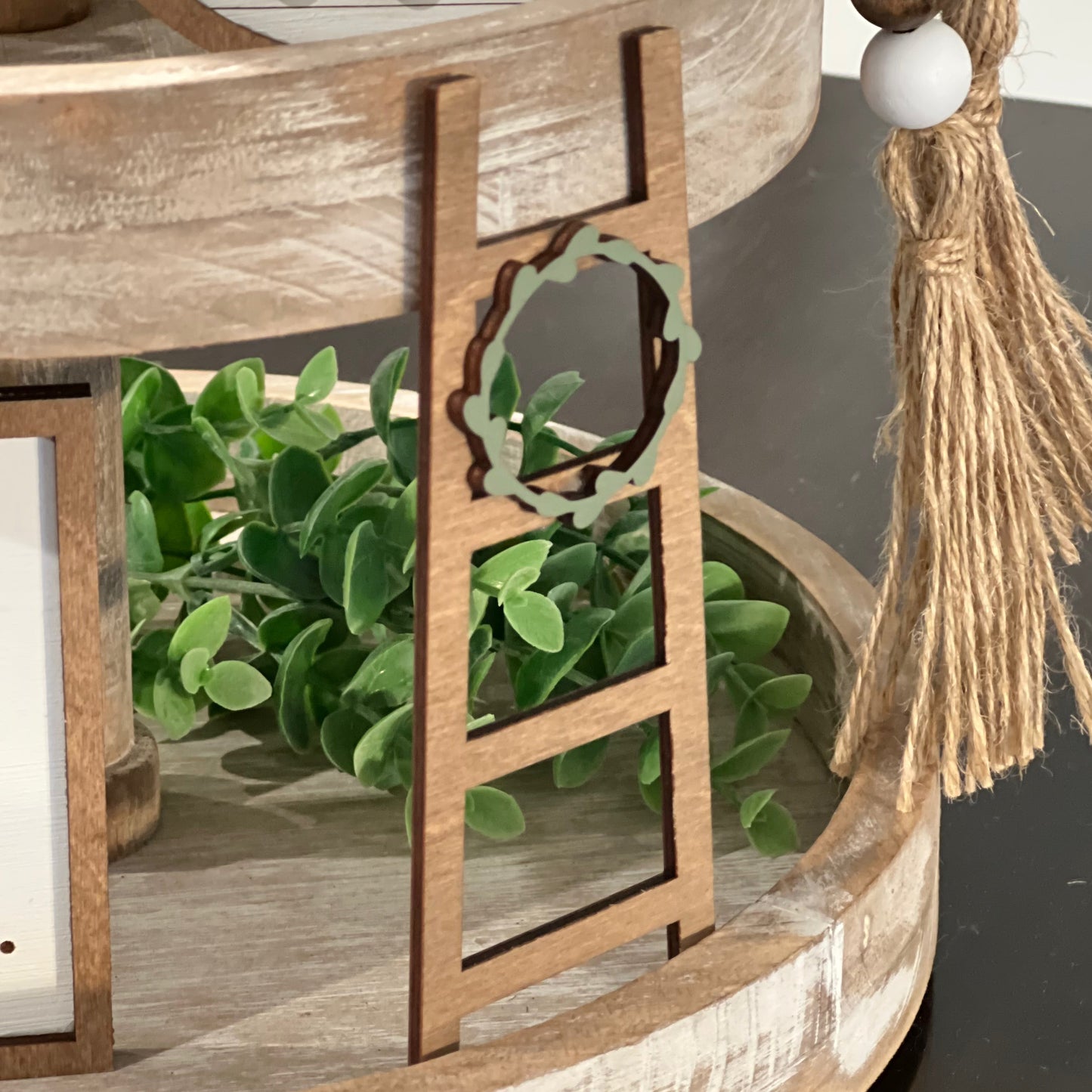 Accent Tiered Tray Decor