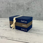 Nautical Themed Mini Wooden Books