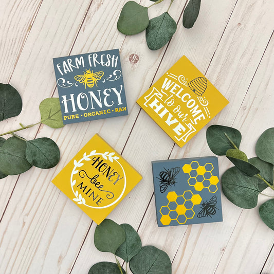 Bee & Honey Themed Signs