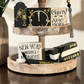 New Years Tiered Tray Decor Bundle