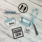 Bathroom/Restroom Themed Tiered Tray Decor Bundle