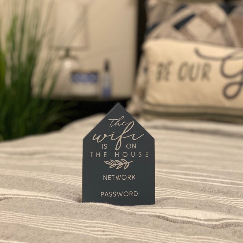 Mini House Wifi Sign
