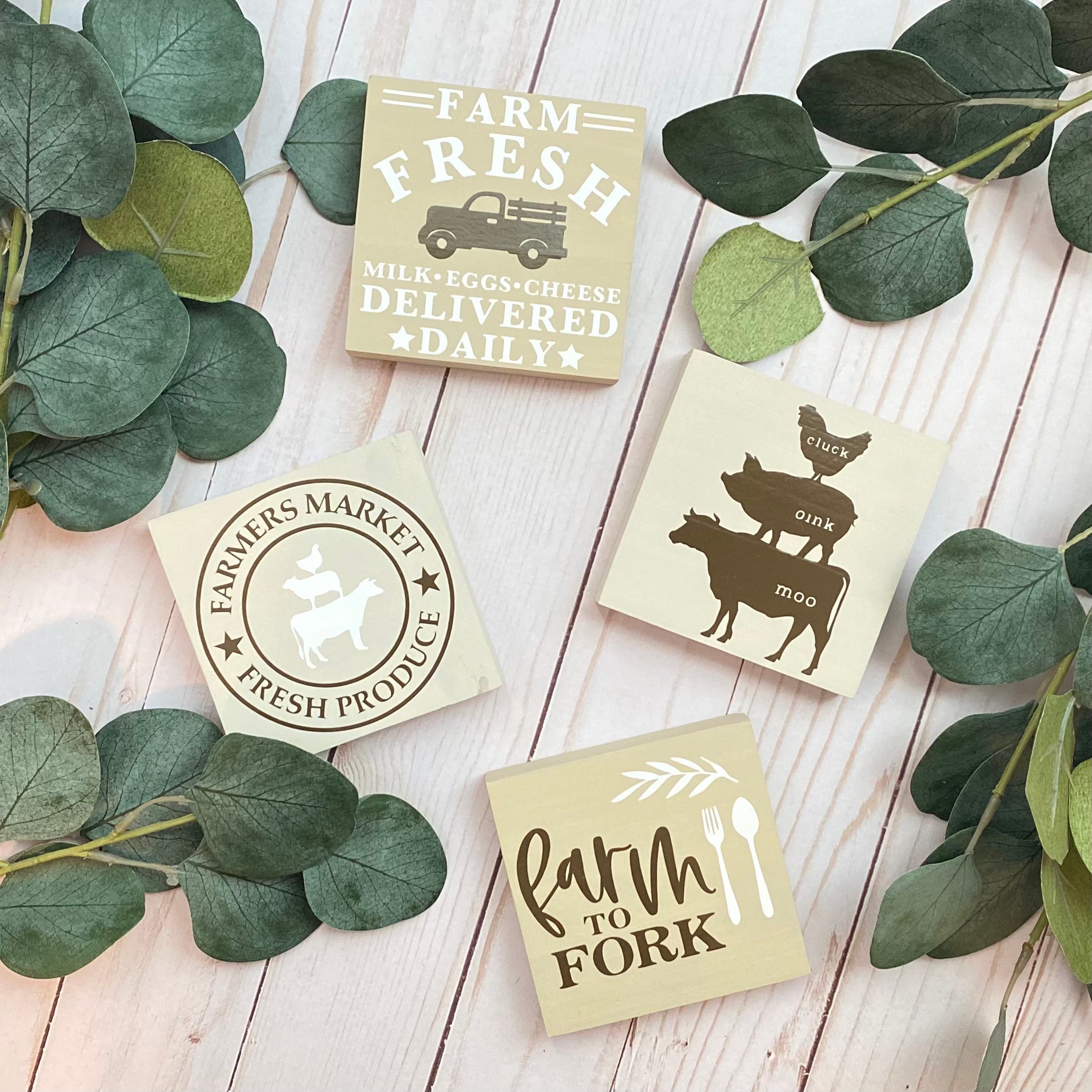 Farmhouse Themed Signs