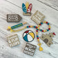 Beach Themed Tiered Tray Decor Bundle