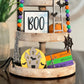 Halloween Themed Mini Wooden Books