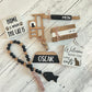 Cat Themed Tiered Tray Decor Bundle