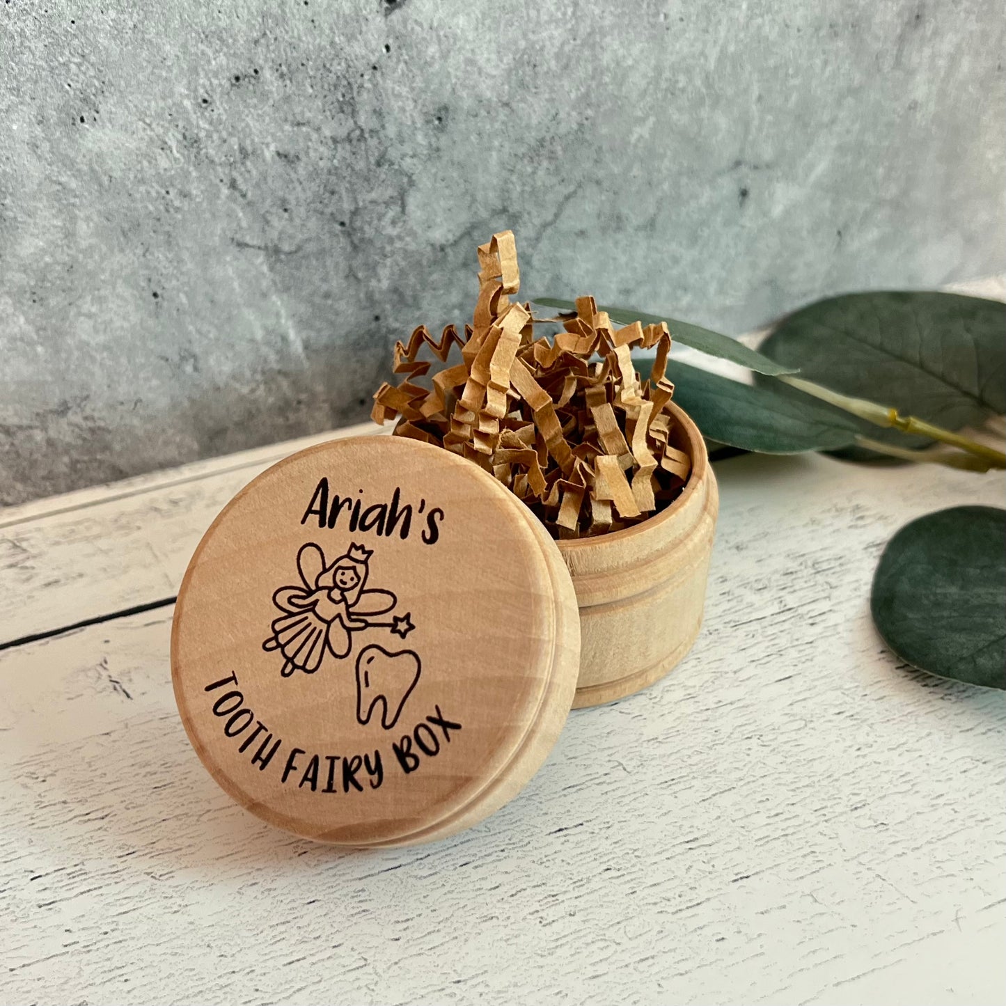Custom Engraved Tooth Fairy Box