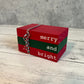 Timeless Christmas Themed Mini Wooden Books