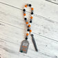 Halloween Wooden Bead Garland