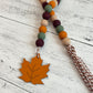 Fall Themed Wooden Bead Garland