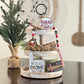Milk & Cookies Themed Mini Wooden Books