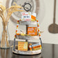 Candy Corn Themed Mini Wooden Books