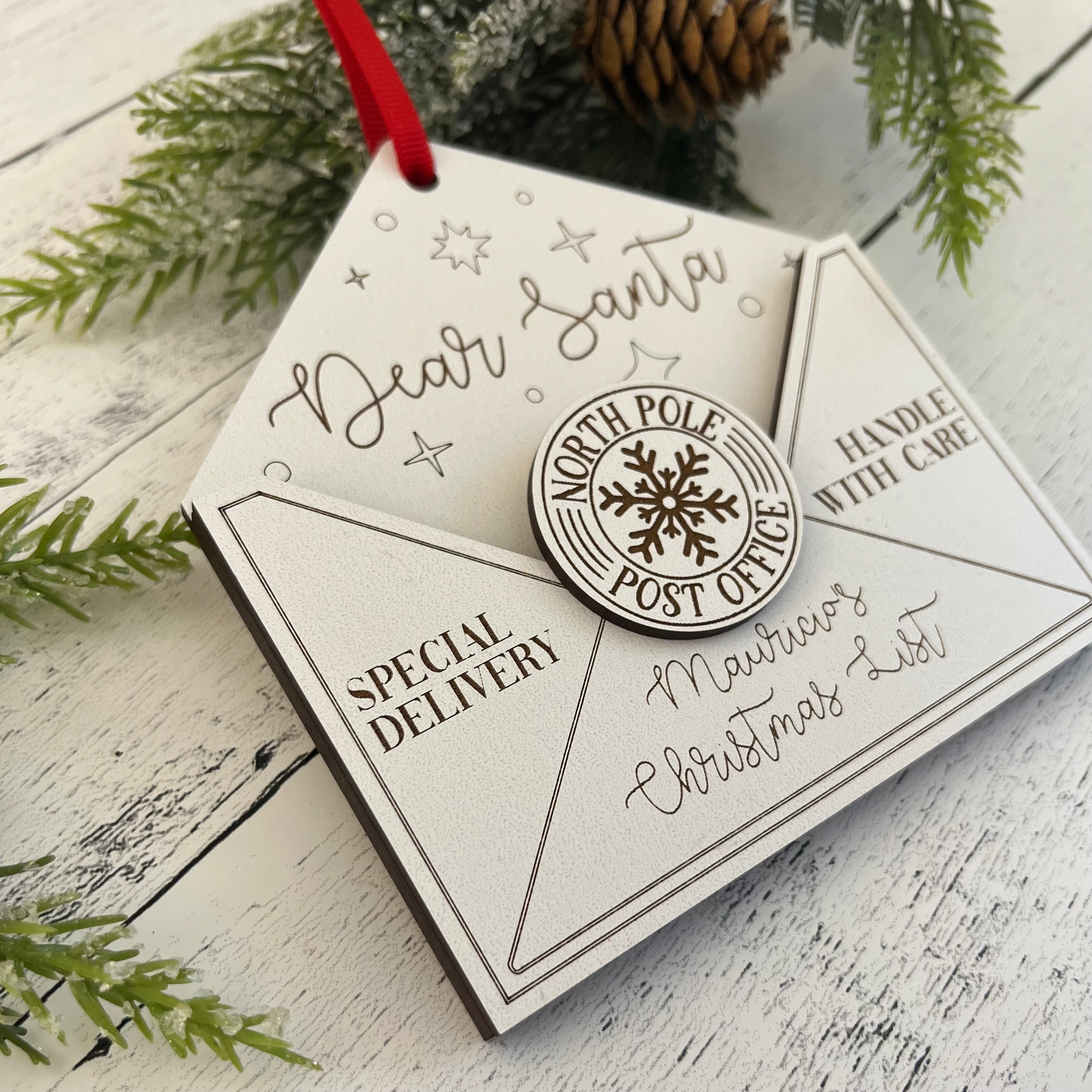 Dear Santa Wishlist Envelope