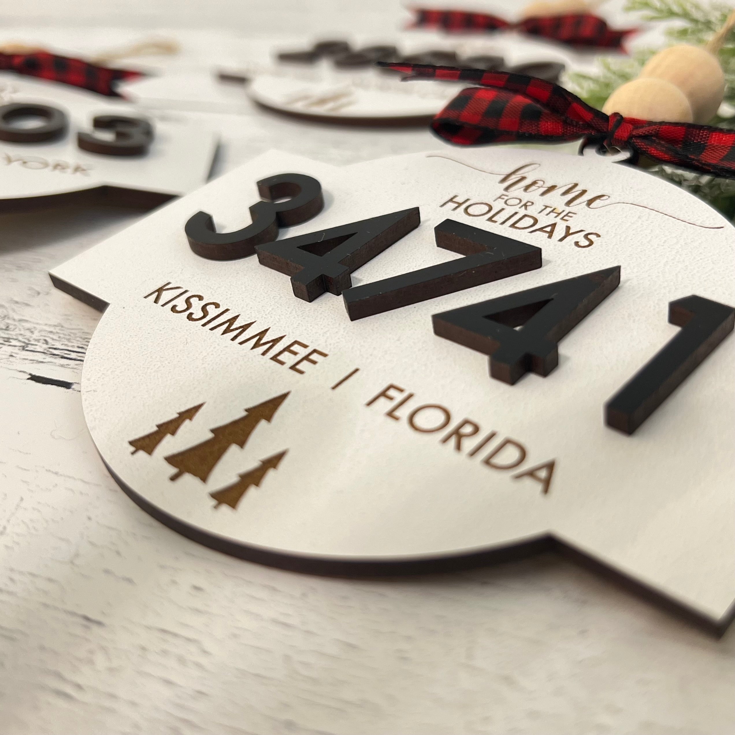 Local Zip Code Ornament