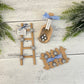 Winter Themed Accent Tiered Tray Decor