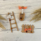 Fall Themed Accent Tiered Tray Decor
