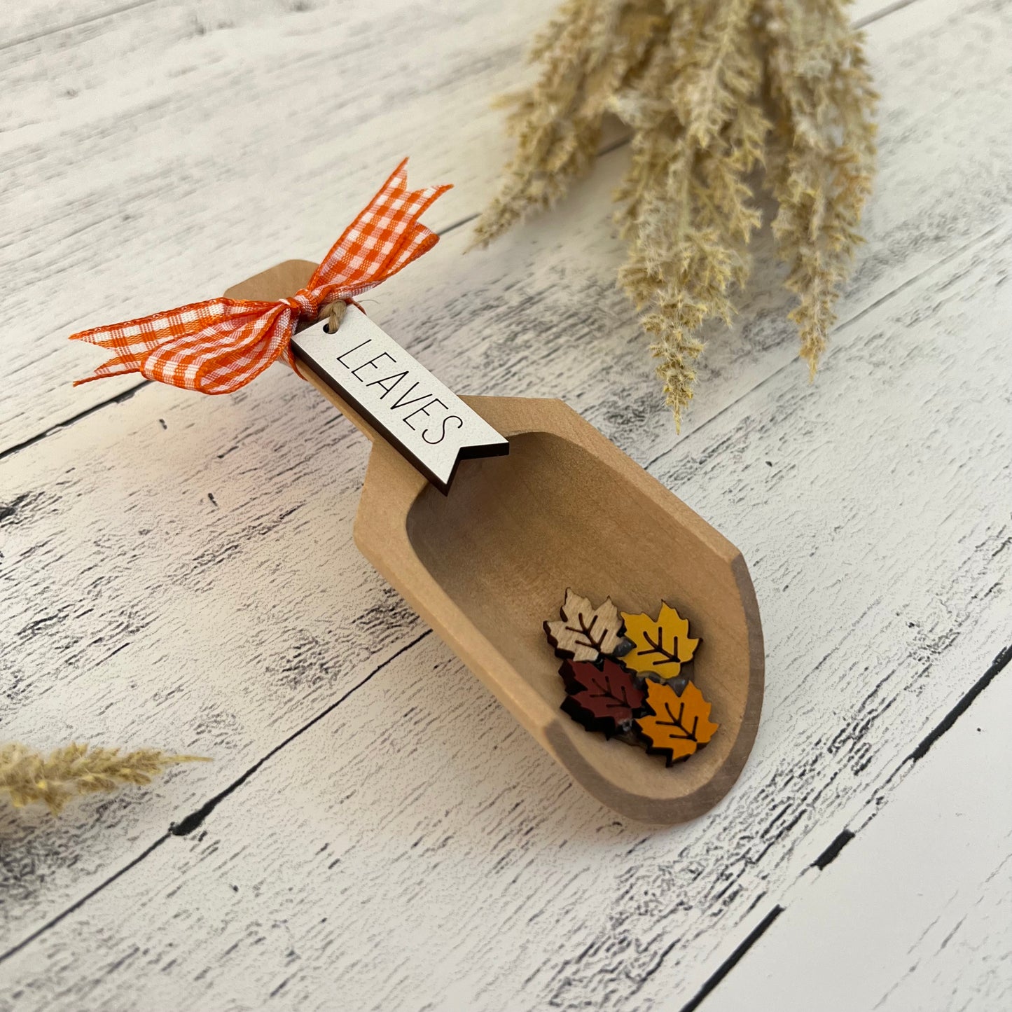 Fall Themed Accent Tiered Tray Decor