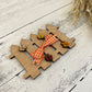Fall Themed Accent Tiered Tray Decor