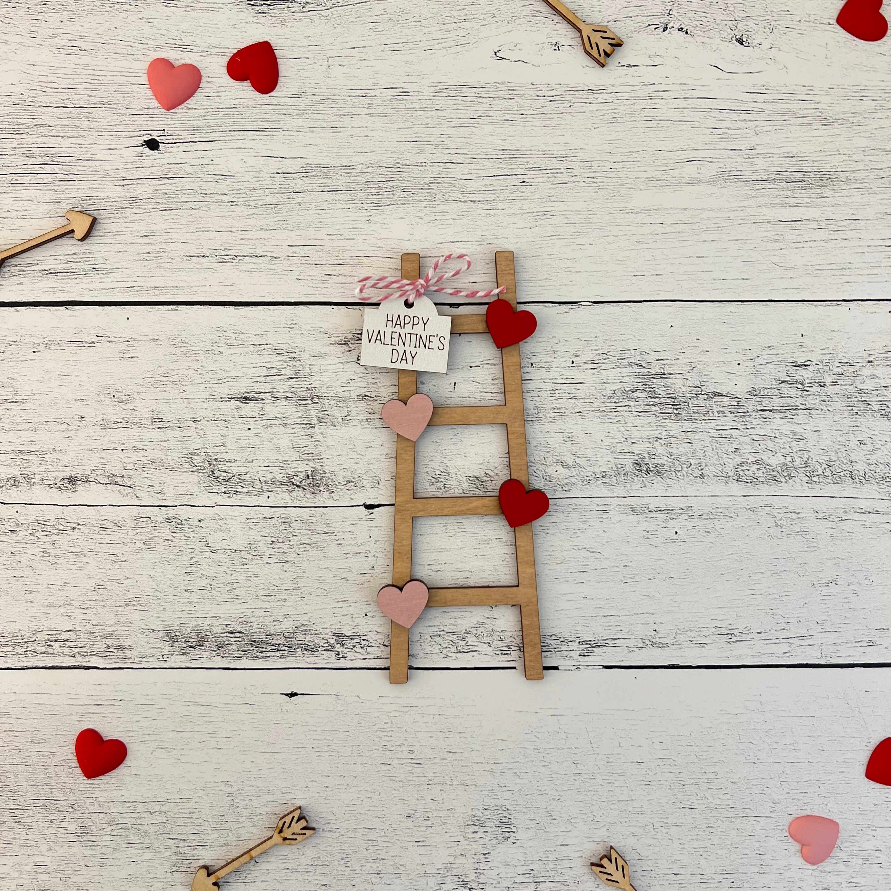 Valentine's Day Themed Accent Tiered Tray Decor