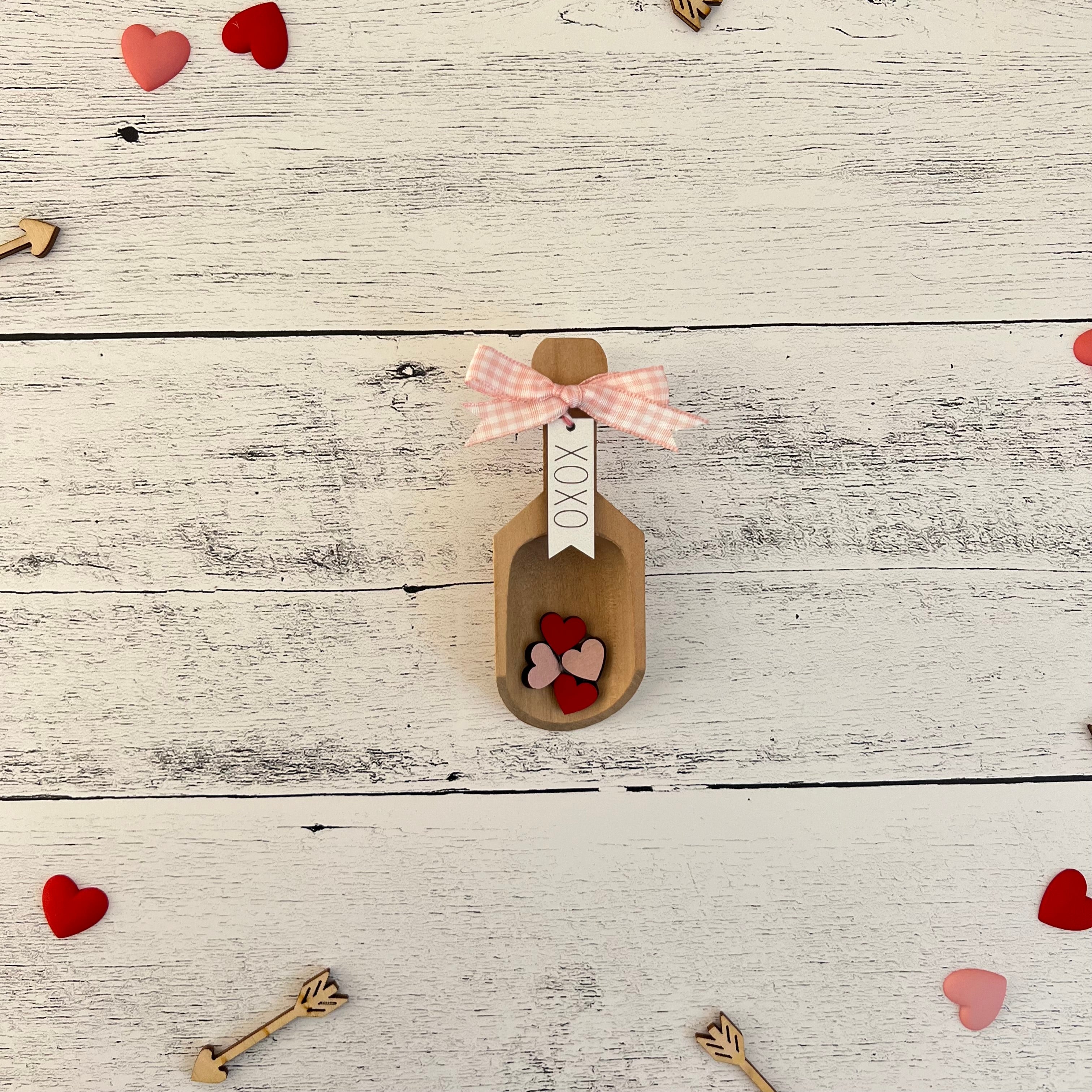 Valentine's Day Themed Accent Tiered Tray Decor
