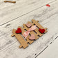 Valentine's Day Themed Accent Tiered Tray Decor