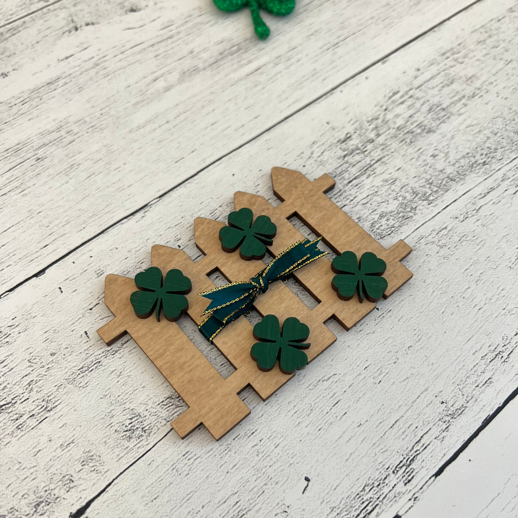 St. Patrick's Day Themed Accent Tiered Tray Decor
