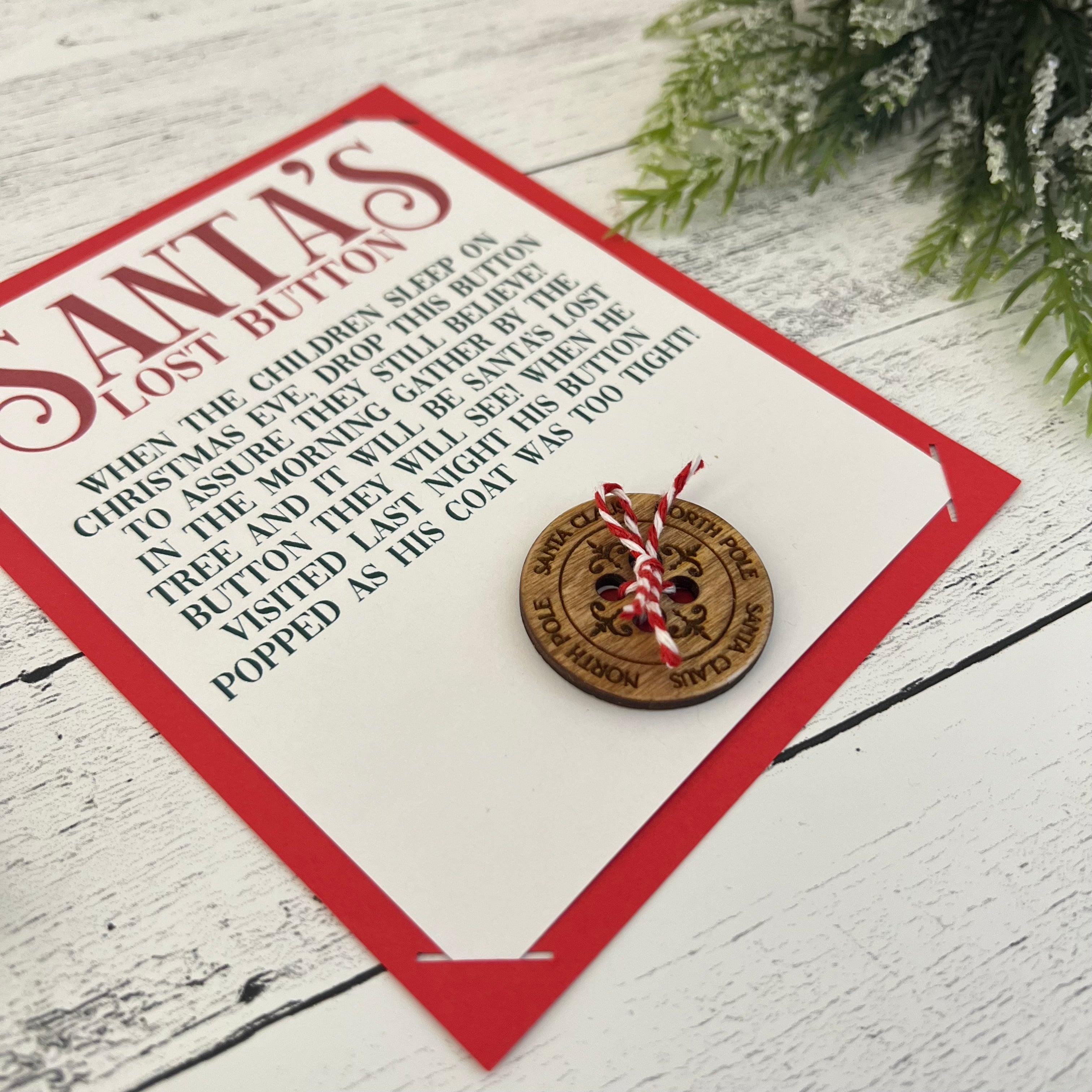 Santa's Lost Button