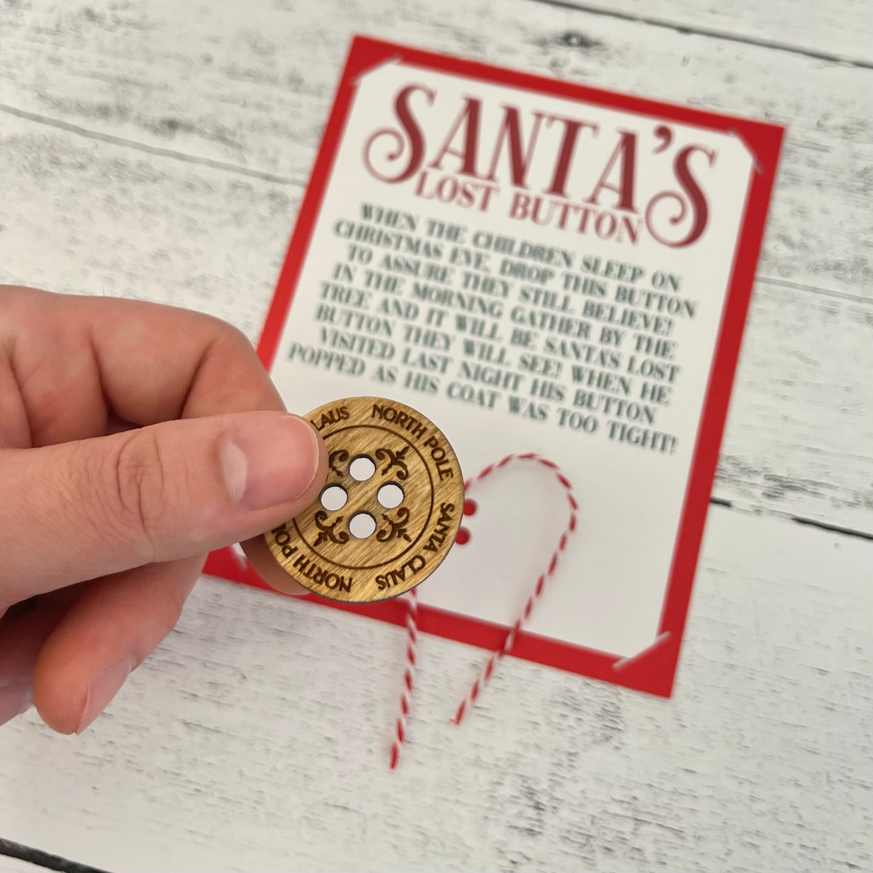 Santa's Lost Button