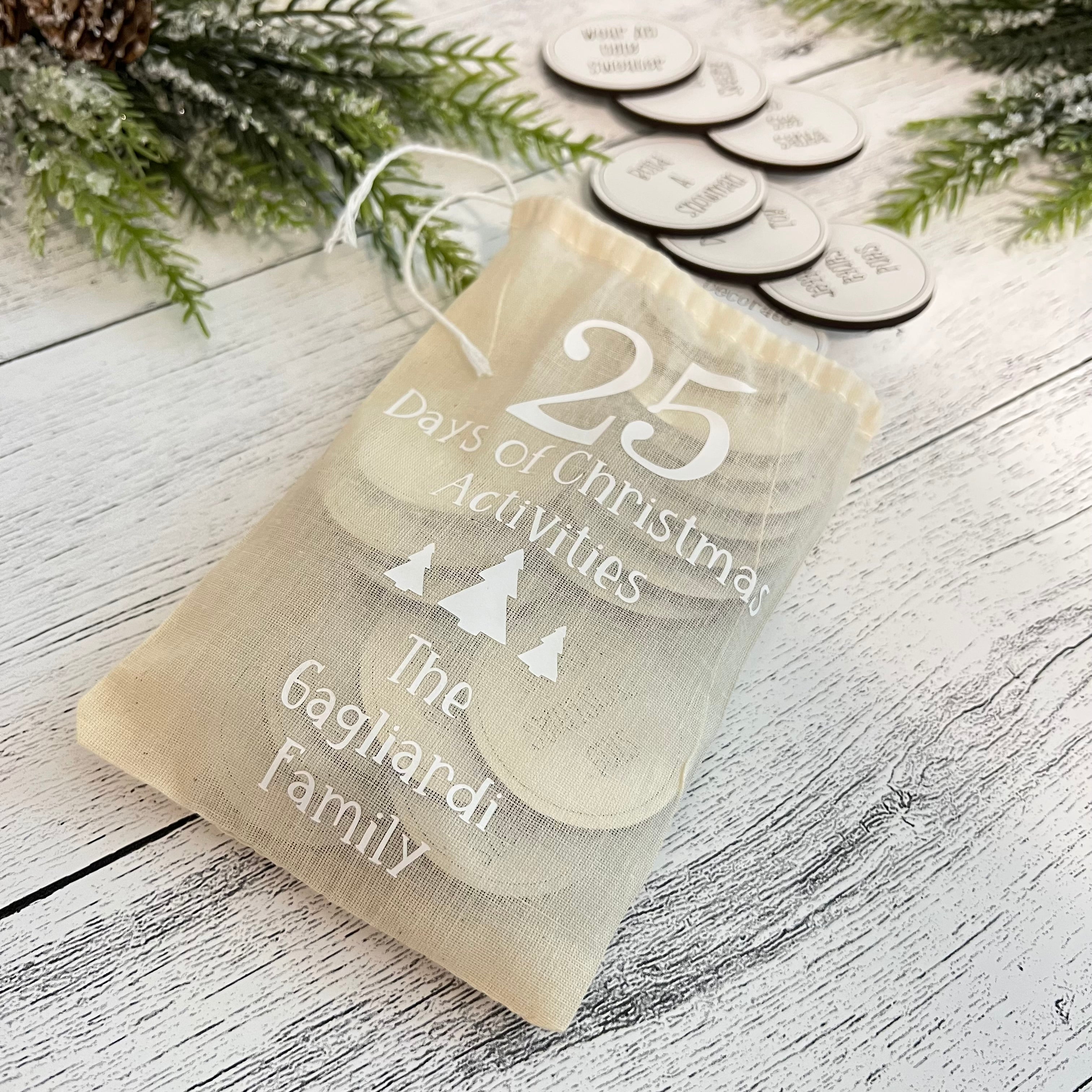Kid's Christmas Activity Coins