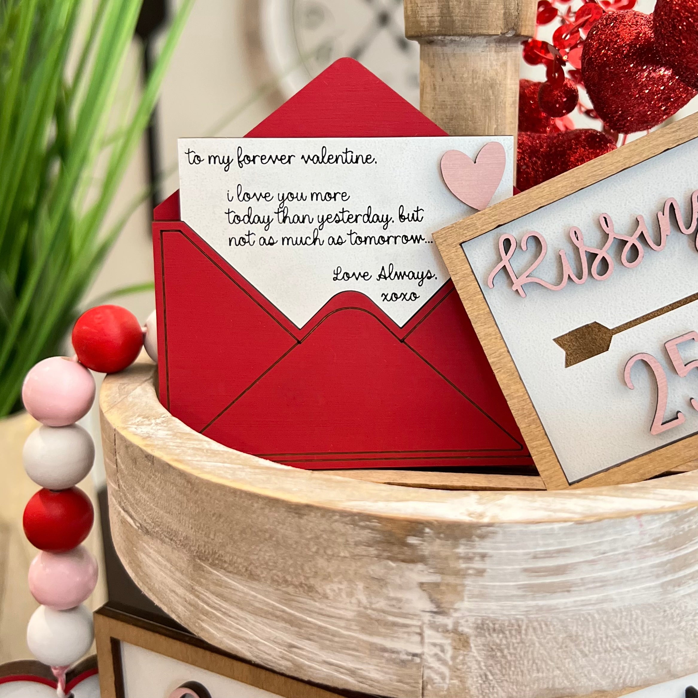 Valentine's Day Tier Tray Decor Bundle