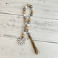 Classic Winter Themed Wooden Bead Garland