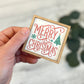 Mini Framed Christmas Sign | Merry Christmas Sign