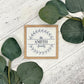 Personalized Mini Framed Family Name Sign