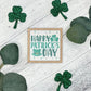 Mini Framed St. Patrick's Day Sign | Happy St. Patrick's Day Sign