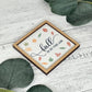 Mini Framed Fall Sign | Fall Is In The Air Sign