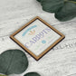 Mini Framed Easter Sign | Farm Fresh Carrots Sign