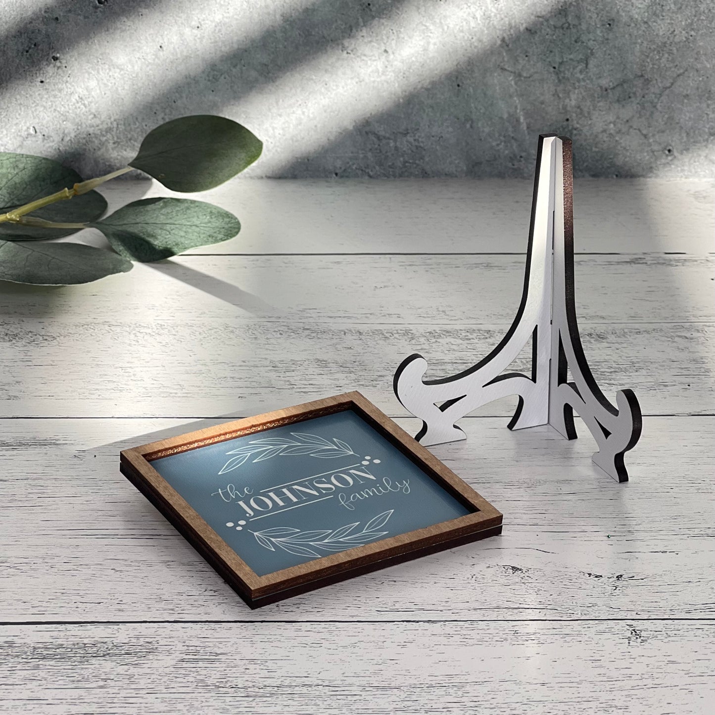 Mini Framed Nautical Themed Sign | Home Where Anchor Drops