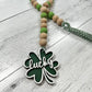 St. Patrick's Day Themed Wooden Bead Garland