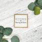 Mini Framed Kitchen Themed Sign | Heart Of The Home