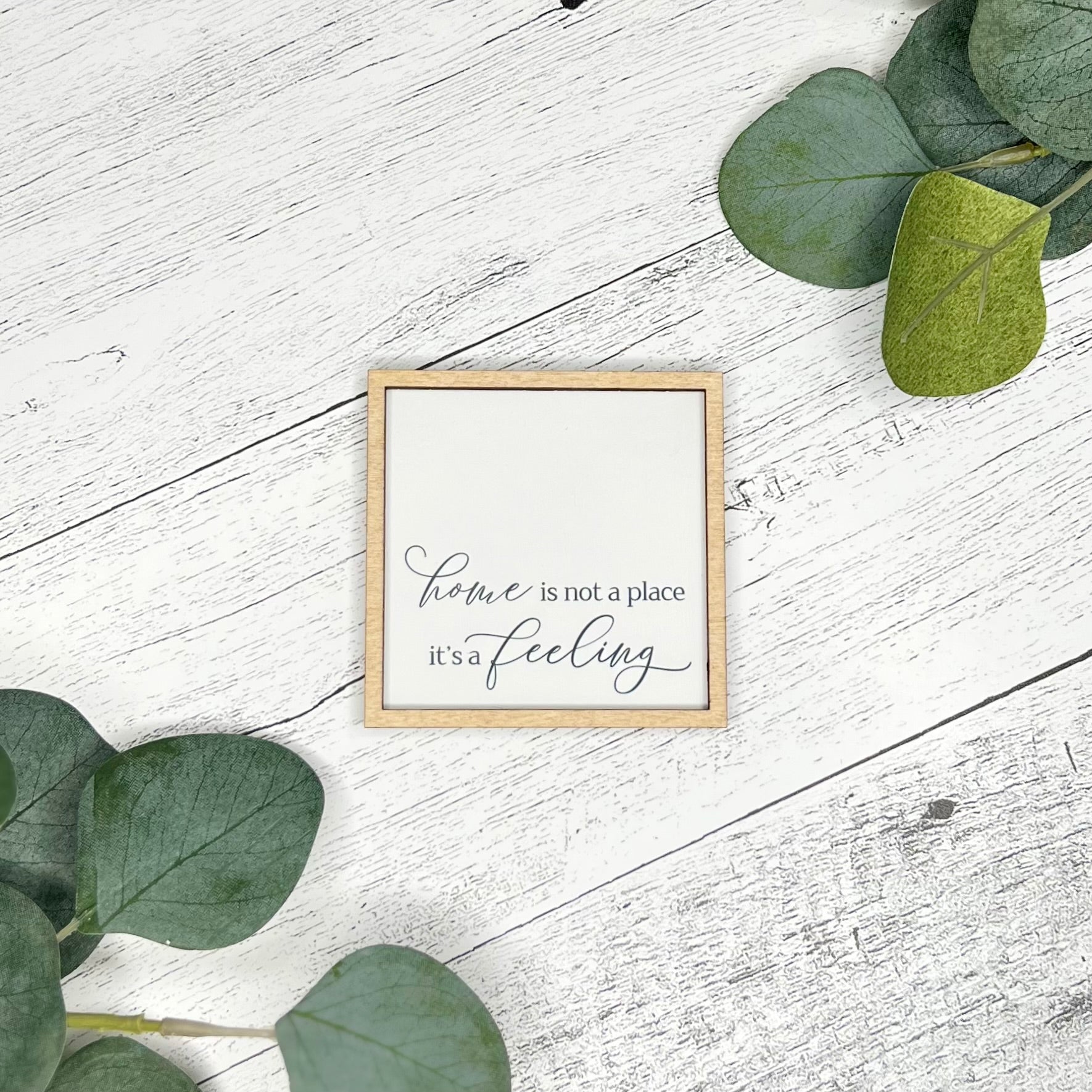Mini Framed Family/Home Themed Sign | Home-Feeling