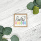 Mini Framed Summer Themed Sign | Hello Summer