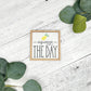 Mini Framed Lemon Themed Sign | Squeeze The Day