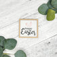 Mini Framed Easter Sign | Happy Easter Sign