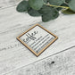 Mini Framed Coffee Themed Sign | Coffee Definition Sign