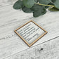 Mini Framed Spring Sign | Hello Spring Sign